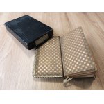 Que ta volonté soit faite ! Livre de prières, reliure en cuir, dorée ...