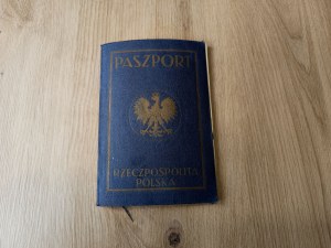 Set di documenti della Seconda Repubblica Polacca / Passaporto, Conservatorio di Vienna ...