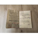 Set of documents of the Second Republic / Passport , Vienna Conservatory ...
