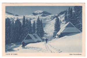 Tatry v zime . Hala Goryczkowa