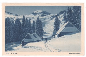 Tatra Mountains in winter . Goryczkowa Hall