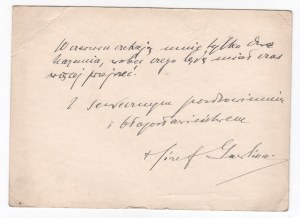 Lettera di Jozef Gawlina Field Bishop W.P. del 1939.