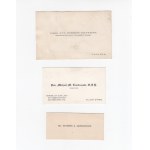 Cartes de visite / Carolus Balic , St. Zajączkowski, Jan Sajdak, K. Studentowicz ....