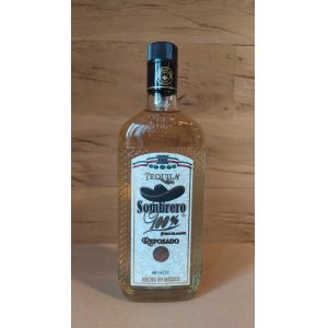 Tequila Sombrero 100% Agave Silver 0,7L 38%