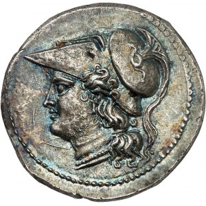 Sicily, Syracuse, fifth democracy (214-212 BC). 12 litrae ND (c.212 BC), Syracuse.