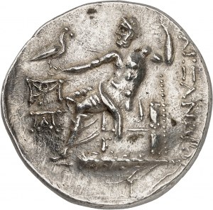 Macedónsko (kráľovstvo), Filip V. (221-179 pred n. l.). Tetradrachma v mene Alexandra ND(205-200 pred n. l.), Heraklea Pontská.