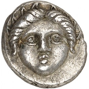 Tracia, Apollonia Pontica. Diobolo ND (410/404-341/323 a.C.), Apollonia del Ponto.