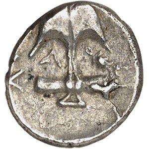 Trácia, Apollonia Pontica. Diobolus ND (410/404-341/323 pred Kr.), Apollónia Pontská.
