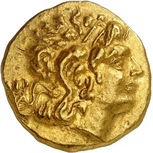 Pontus (kingdom of), Mithradates VI Eupator (120-63). Gold statere in the name of Lysimachus ND (88-86 B.C.), Tomis.