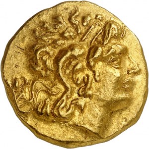 Ponto (regno di), Mitradate VI Eupatore (120-63). Statere d'oro a nome di Lisimaco ND (88-86 a.C.), Tomis.