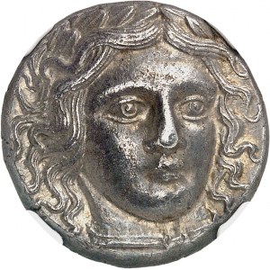 Karia (satrapovia), Mauzóleum (353-337 pred Kr.). Tetradrachma ND (asi 377-352 pred n. l.), Halikarnas.