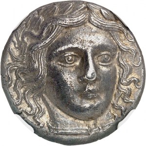 Karie (satrapové), Mauzole (353-337 př. n. l.). Tetradrachma ND (asi 377-352 př. n. l.), Halikarnas.