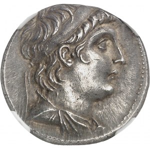 Sýrie, seleukovské království, Antiochos VII (138-129 př. n. l.). Tetradrachma SE 177 (136-135 př. n. l.), Sidon.