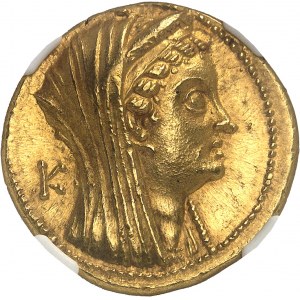 Lagidské království, Ptolemaios VI (180-145 př. n. l.). Octodrachma nebo mnaieion ND (asi 180-145 př. n. l.), Alexandrie.