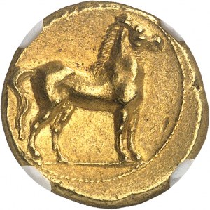 Zeugitane, Kartágo. Statère ND (cca 320-310 pred n. l.), Kartágo.