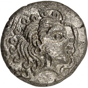 Venetes. Statère with boar, class IV, with snub nose and pointed ND (2nd - 1st century B.C.).