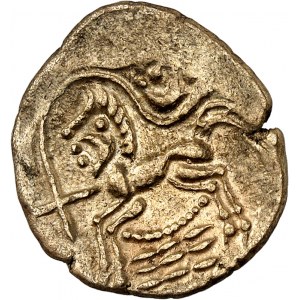 Venetes / Osismes. Statere with ND pseudo-tent (late 2nd - 1st century BC).