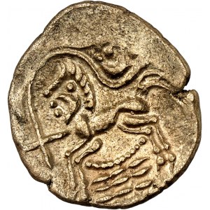 Venetes / Osismes. Statere con pseudo-tenda ND (fine II-I secolo a.C.).
