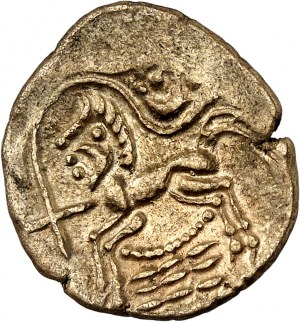 Venetes / Osismes. Statere s pseudostánkem ND (konec 2. - 1. století př. n. l.).