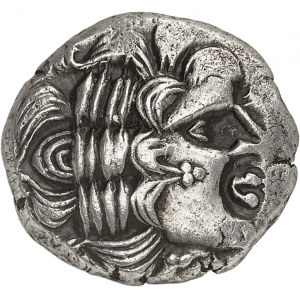 Riedones. Wildschweinstatere, Klasse I mit Dekor auf der Wange, Var. 2 ND (2. - 1. Jahrhundert v. Chr.).