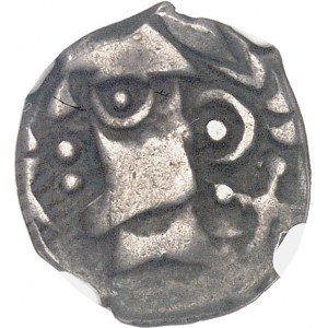 Volques Tectosages (Tektosage). Drachme mit dem kubistischen Kopf, Serie I ND (Mitte des 2. bis erste Hälfte des 1. Jahrhunderts v. Chr.).