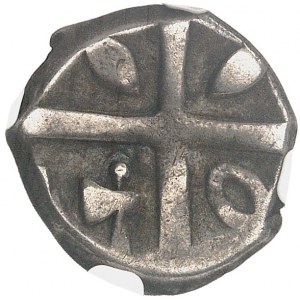 Volques Tectosages (Tektosage). Drachme mit dem kubistischen Kopf, Serie I ND (Mitte des 2. bis erste Hälfte des 1. Jahrhunderts v. Chr.).