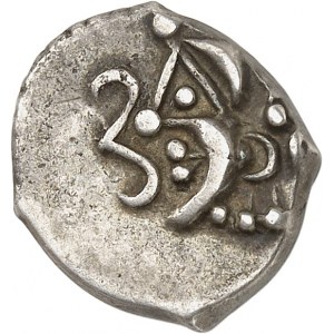 Cadurques / Tectosages. Drachma with triangular head, Early ND series (2nd century BC).