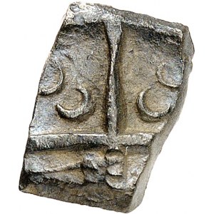 Rutene. Drachma nejistého původu, série VII ND (1. století př. n. l.).
