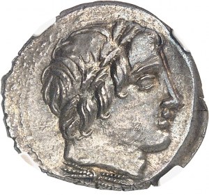 M. Vergilius, C. Gargonius and Ogulnius. Denarius ND (86 BC), Rome.