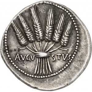 Augustus (27 př. n. l. - 14 n. l.). Cistophorus ND (24-20 př. n. l.), Efez.