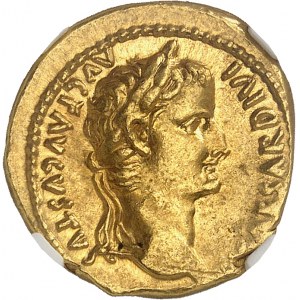 Tyberiusz (14-37). Aureus ND (14-17), Lyon.