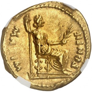 Tiberius (14-37). Aureus ND (14-17), Lyon.