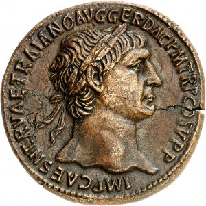 Trajan (98-117). Sestercja 103, Rzym.