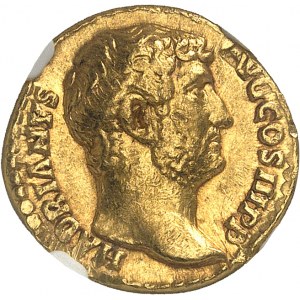 Hadrián (117-138). Aureus ND (134-138), Řím.