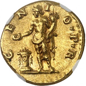 Hadrián (117-138). Aureus ND (134-138), Řím.