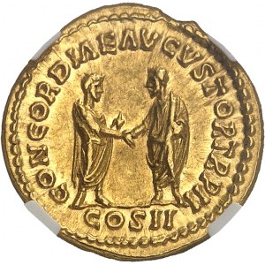 Lucius Verus (161-169). Aureus ND (162), Rome.