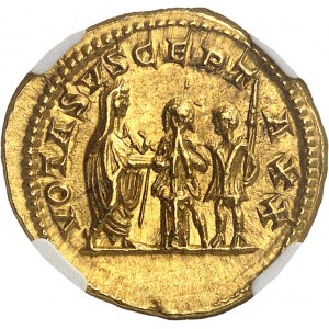 Septymiusz Sewer (193-211). Aureus ND (207), Rzym.