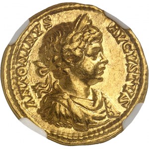 Caracalla (198-217). Aureus 199-200, Řím.