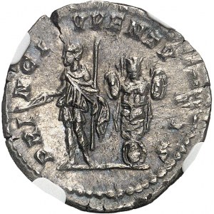 Geta (198-212). Denario 200-202, Roma.