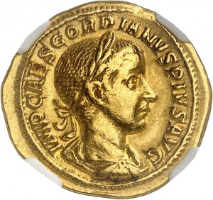 Gordian III (238-244). Aureus 240, Rome.