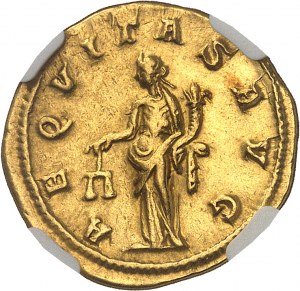 Gordian III (238-244). Aureus 240, Řím.
