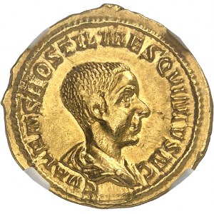 Hostilian (251). Aureus ND (251), Rzym.