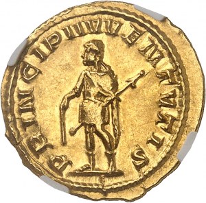 Hostilien (251). Aureus ND (251), Rome.