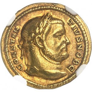 Costanzo I Cloro (293-306). Aureus ND (295-305 circa), Treviri.