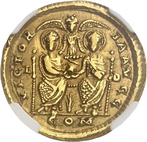 Eugenio (392-394). Solidus ND, Lione.