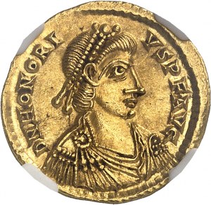 Honorius (393-423). Solidus 402-406, Ravenne.