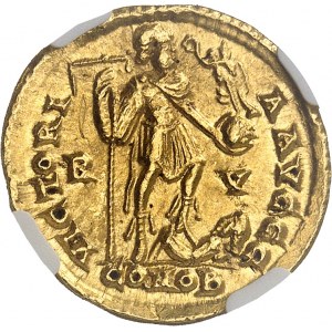 Honoriusz (393-423). Solidus 402-406, Rawenna.