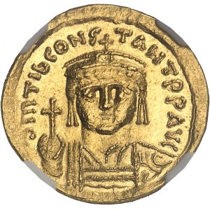 Tibère II Constantin (578-582). Solidus ND, Constantinople, 2e officine.