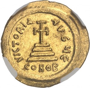 Heraklius (610-641). Solidus ND (610-613), Konstantinopel, 5. Offizin.