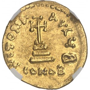 Héraclius et Héraclius Constantin (613-641). Solidus ND (629-632), Constantinople, 2e officine.